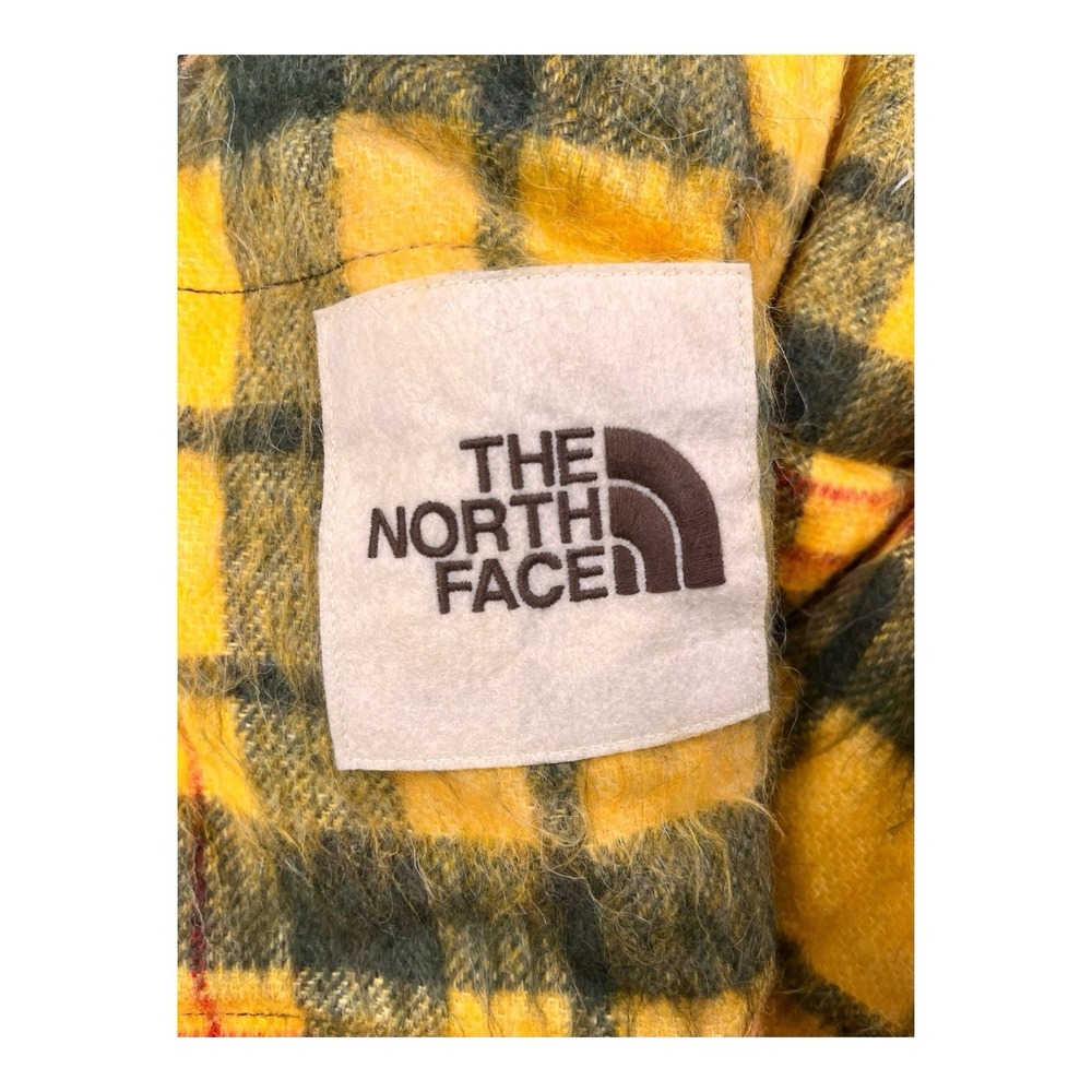 TNF The North Face‎ Brown Label Heritage Plaid Down Parka M - Picture 5 of 6